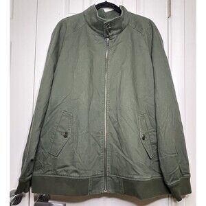 Hawker Rye Men’s 2XL Olive Green Full Zip Jacket NWT